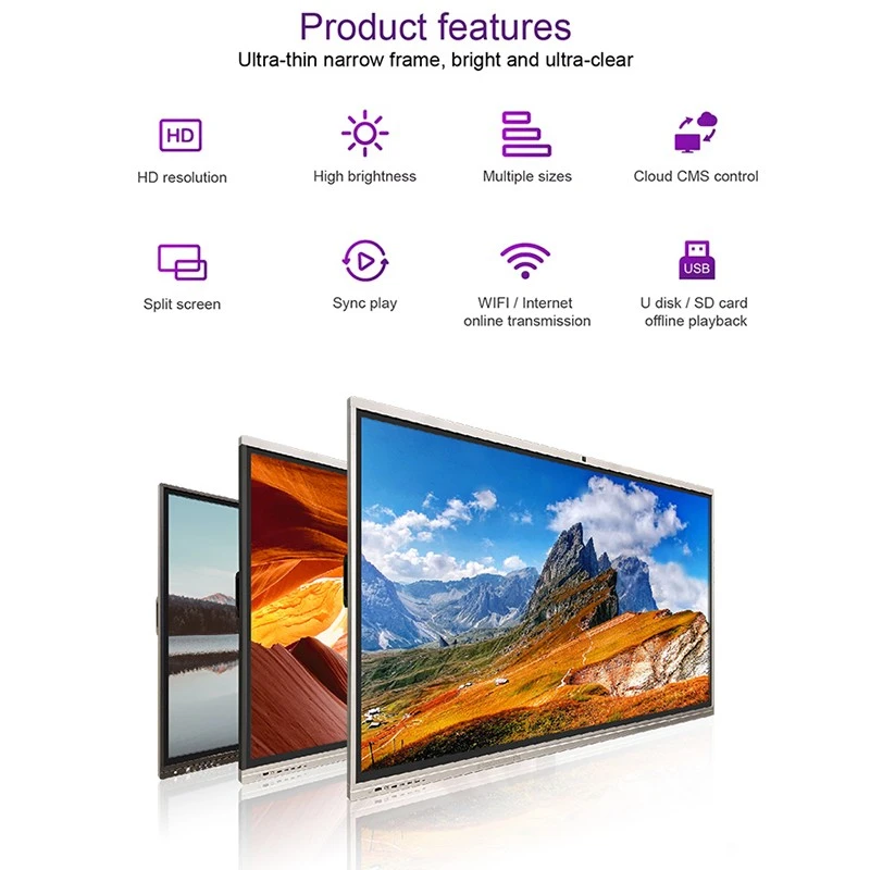 110 Inch Display TV For Advertising factory