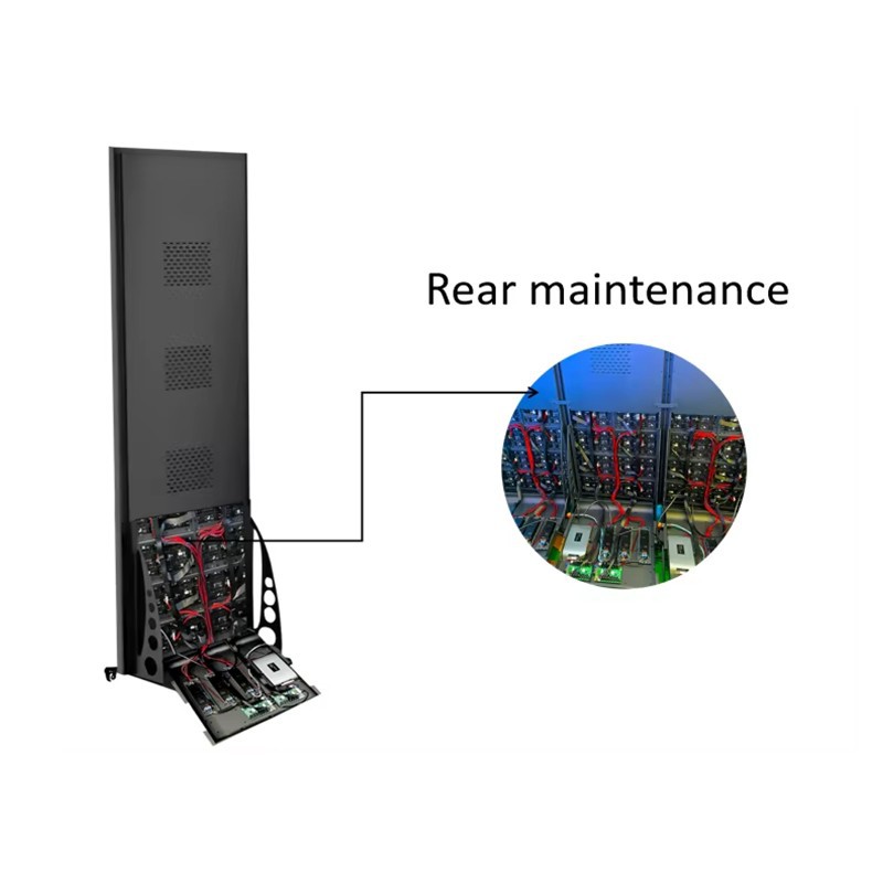 rear maintenance P1.25 Floor Standing Digital Display