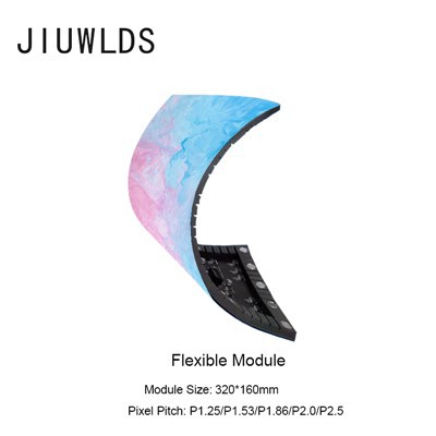 P1.25 Fleksebla LED Video Muro